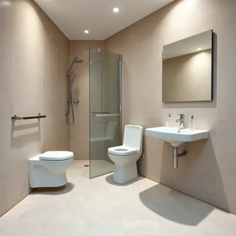 remont łazienki dla osoby niepełnosprawnej