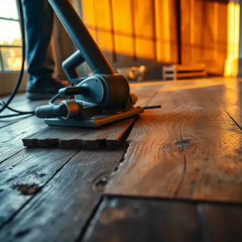 Remont podłogi w kamienicy