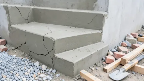 Remont schodów zewnętrznych cena