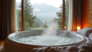 Romantyczny weekend dla dwojga z jacuzzi w pokoju Dolnośląskie
