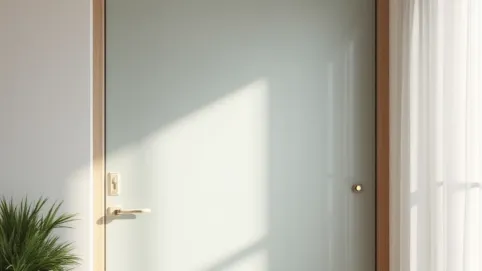 Szyba do drzwi pokojowych 54x142