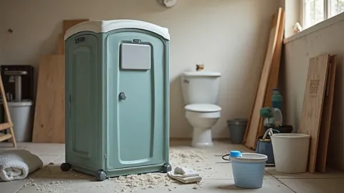 Toaleta na czas remontu