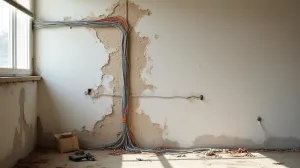 Wymiana instalacji elektrycznej w jednym pokoju