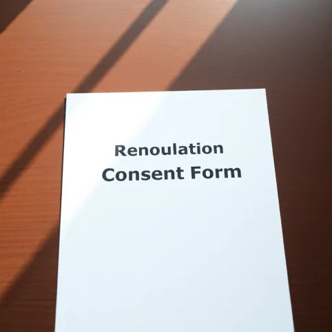 Zgoda wspólnoty na remont wzór