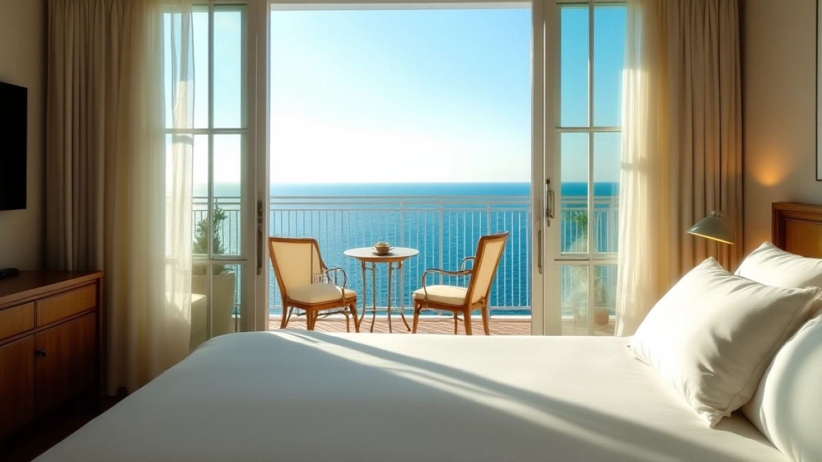 Wolne pokoje z widokiem na morze