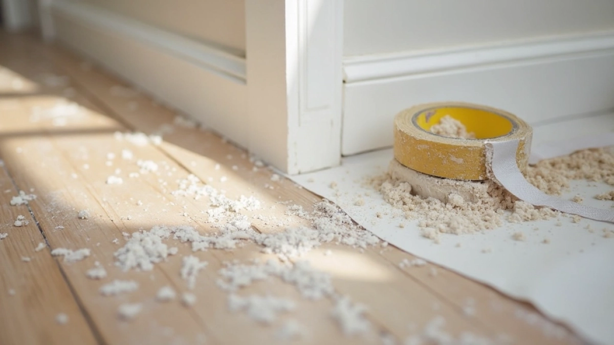 Zabezpieczenie podłogi podczas remontu